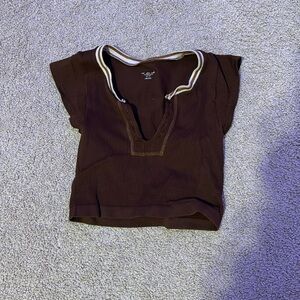 Brown Urban Outfitters Top